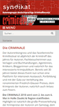 Mobile Screenshot of die-criminale.de