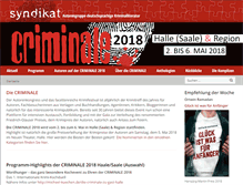 Tablet Screenshot of die-criminale.de